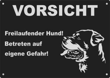 Rottweiler | Aluminium Warnschild